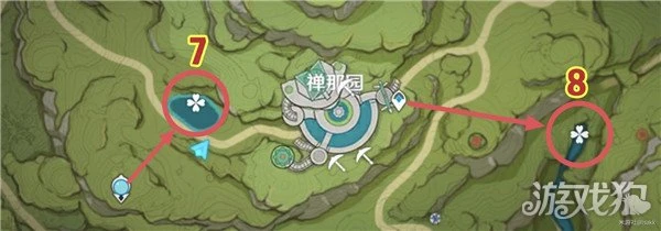 原神月蓮位置視頻 72個超密集快速採集線路