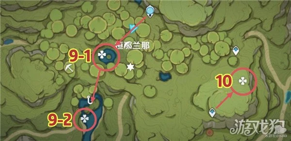 原神月蓮位置視頻 72個超密集快速採集線路