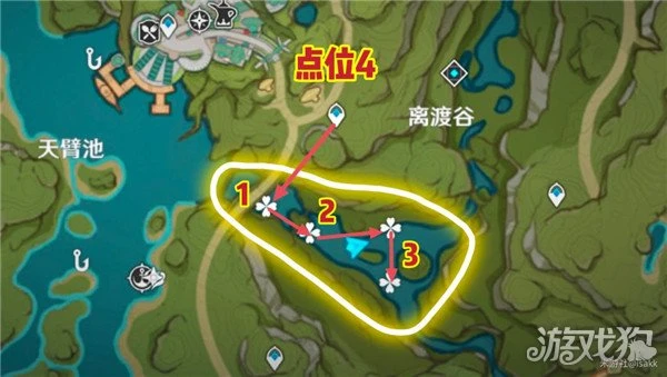 原神月蓮位置視頻 72個超密集快速採集線路