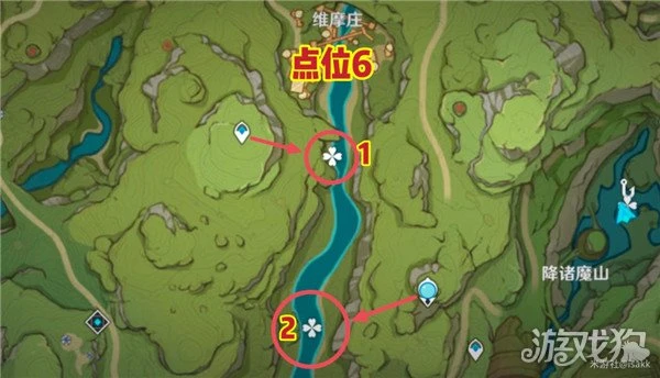 原神月蓮位置視頻 72個超密集快速採集線路