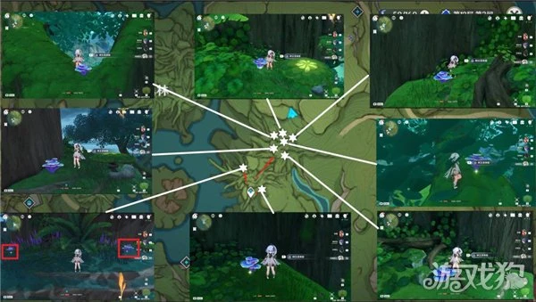 原神樹王聖體菇位置一覽 快速採集路線