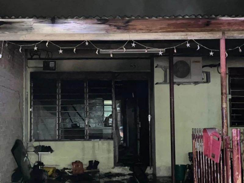 美露2B花園4屋遭火劫　同屋夫妻女兒3人遭燒傷