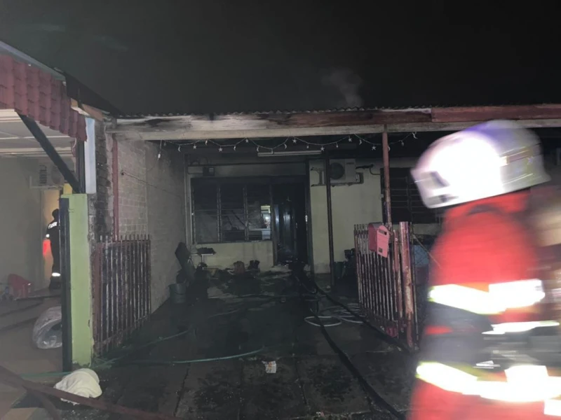 美露2B花園4屋遭火劫　同屋夫妻女兒3人遭燒傷