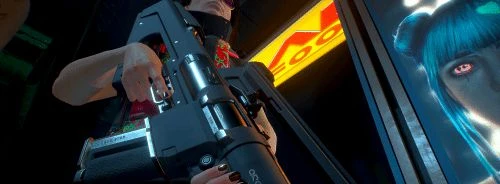 作者發布《2077》4K紋理包MOD 提升武器視覺效果