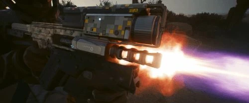 作者發布《2077》4K紋理包MOD 提升武器視覺效果