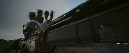 作者發布《2077》4K紋理包MOD 提升武器視覺效果