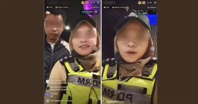 女警執行肅毒任務開Tik Tok直播　副總警長：將被調至柔佛警察總部