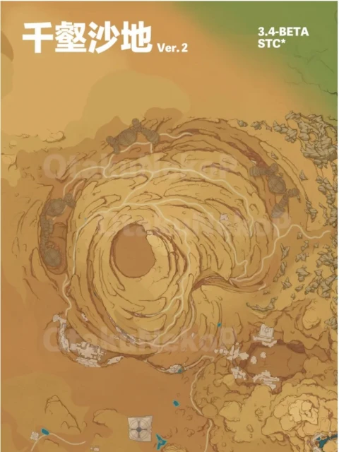 原神3.4新地圖千壑沙地介紹