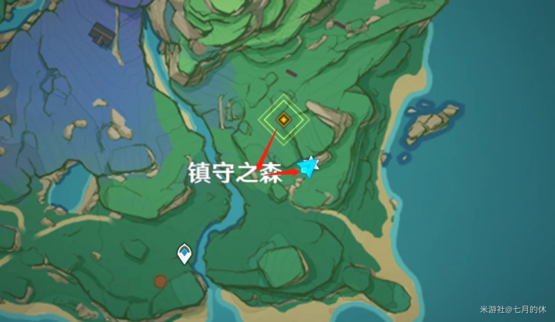 原神3.3秋津森夜試膽會第一天攻略