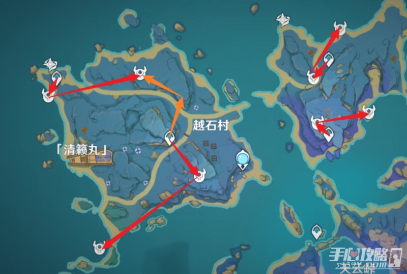 《原神》冬極白星突破材料採集路線攻略