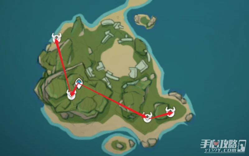 《原神》冬極白星突破材料採集路線攻略