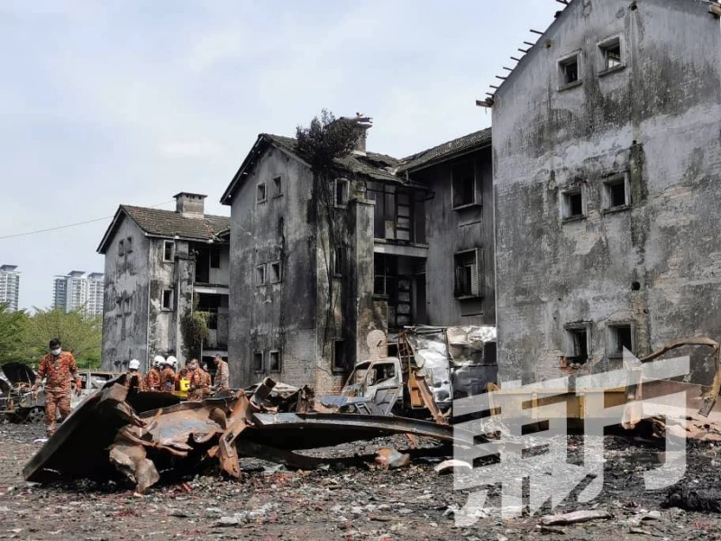 冼都警區總部倉庫大火　馬永來：不排除因炎熱天氣引起火花導致爆炸