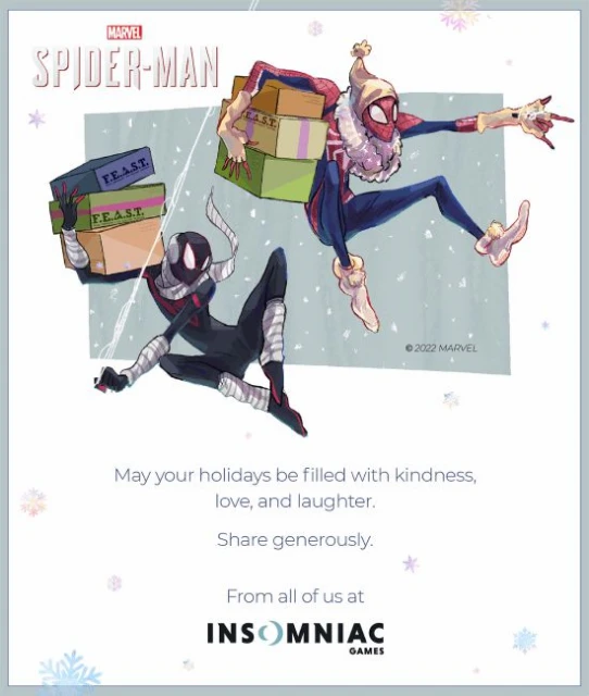 PlayStation官方曬各廠商聖誕賀卡 全行業共慶遊戲年