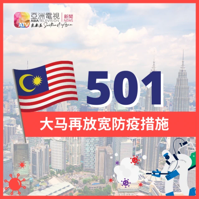 大馬501起戶外不必戴口罩  也無需掃描MySejahtera