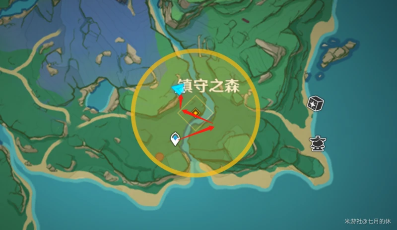 原神3.3秋津森夜試膽會第二天攻略