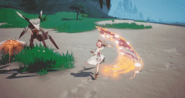 來自九域的火傘少女 《幻塔》新擬態「嵐」攻略