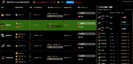 黑科技全自動 基於實時物價的專業沖級攻略大全