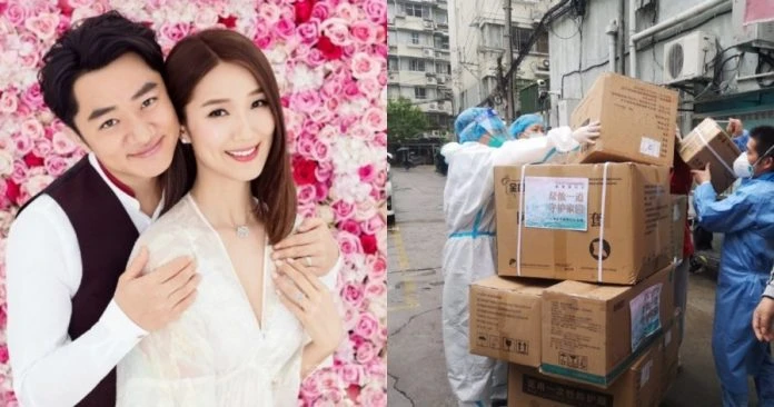 王祖藍李亞男捐物資支援上海抗疫 夫妻倆低調行善舉動獲贊