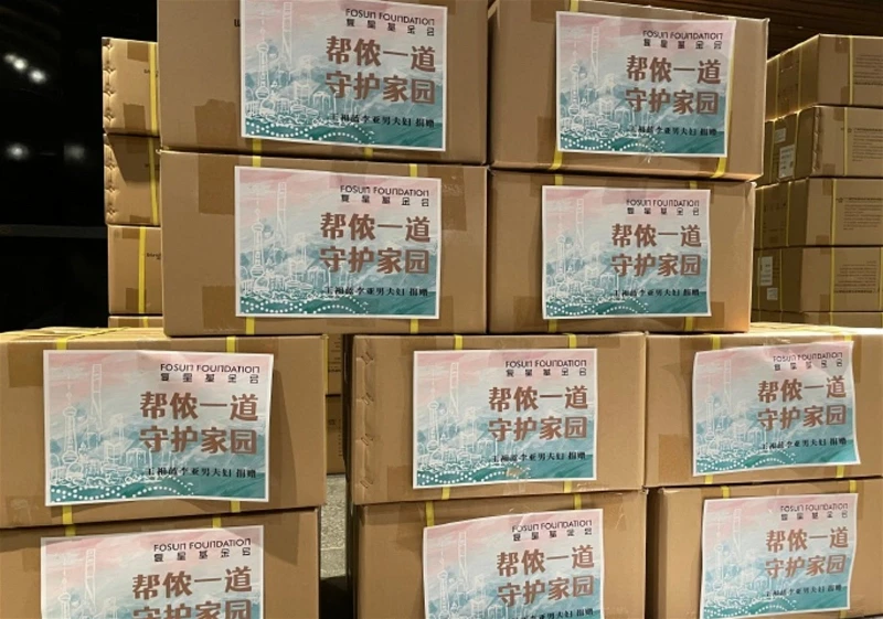 王祖藍李亞男捐物資支援上海抗疫　夫妻倆低調行善舉動獲贊