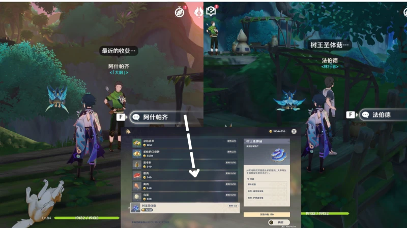 原神樹王聖體菇位置一覽