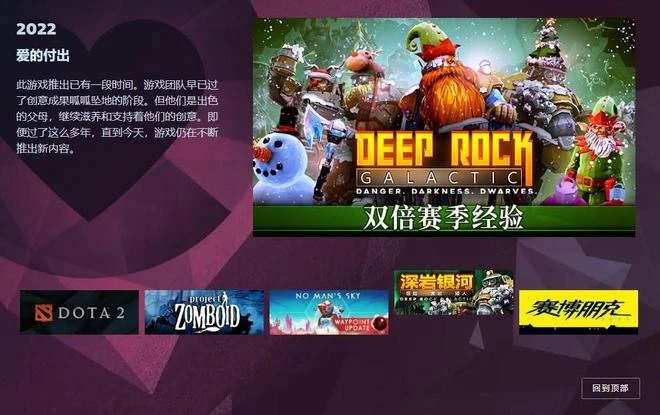 Steam大獎年度遊戲提名公布