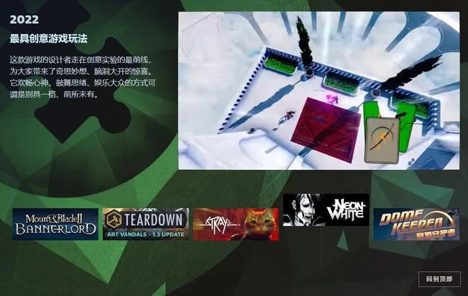 Steam大獎年度遊戲提名公布