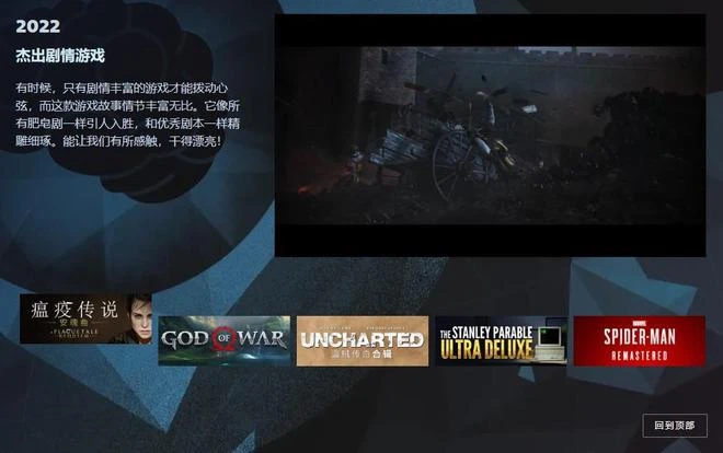 Steam大獎年度遊戲提名公布