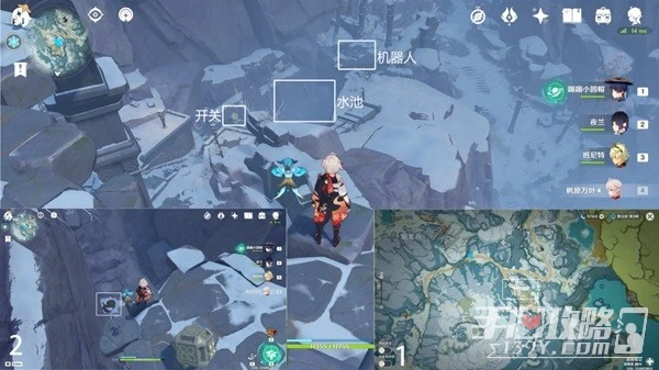 《原神》無果的遠征遺蹟機器遺骸位置