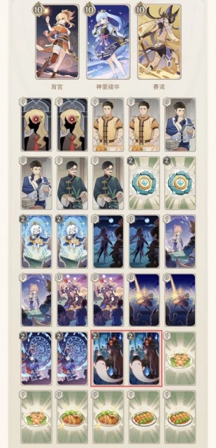 原神七聖召喚賽神宵卡組介紹