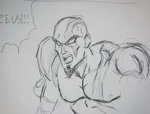 賽亞人風戰神 藝術家結合《龍珠Z》創造肌肉奎爺