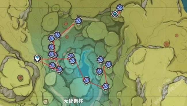 原神樹王聖體菇位置圖