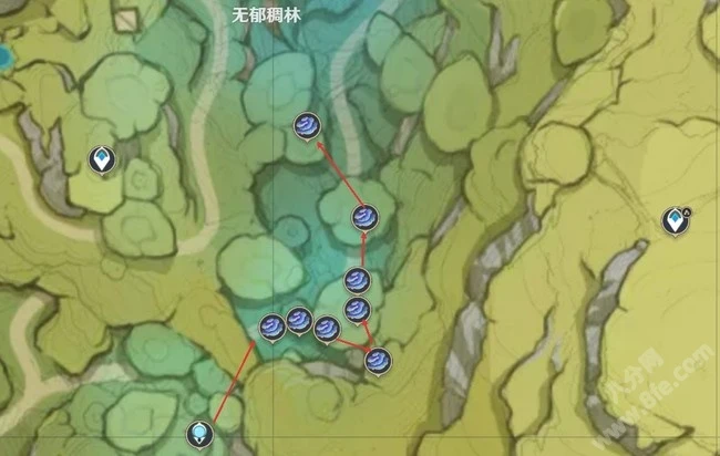 原神樹王聖體菇位置圖