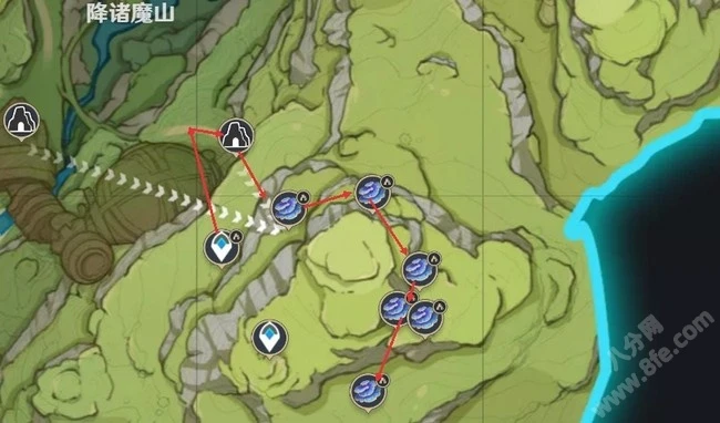 原神樹王聖體菇位置圖