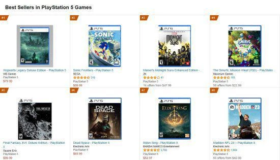 《霍格沃茨之遺》亞馬遜銷量排第一：遊戲尚未發售