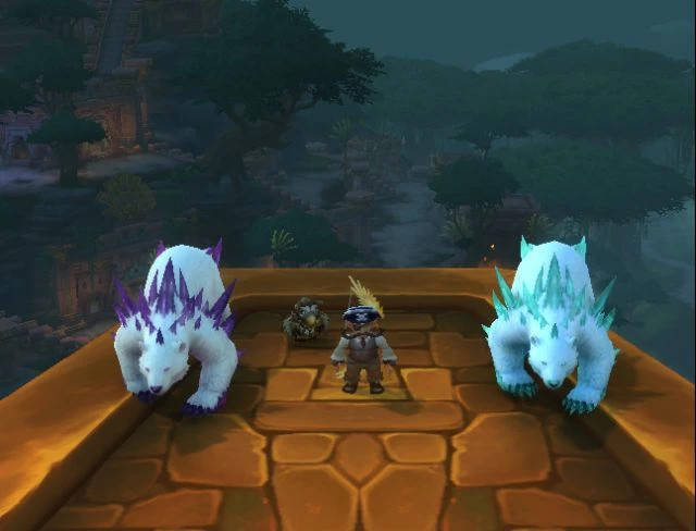 魔獸世界綠色雪暴熊怎麼抓