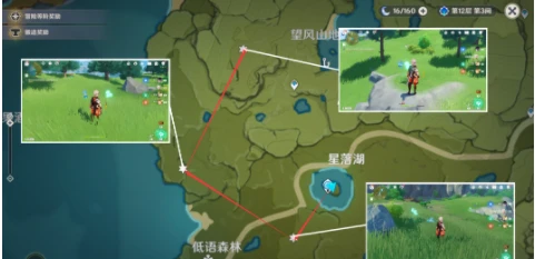 原神蒲公英籽採集圖2023