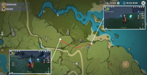 原神蒲公英籽採集圖2023