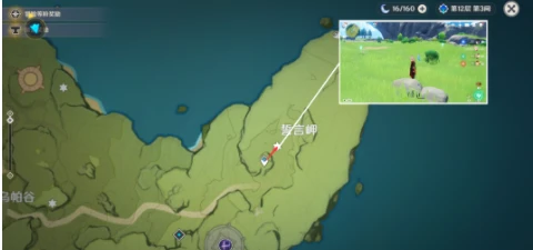 原神蒲公英籽採集圖2023