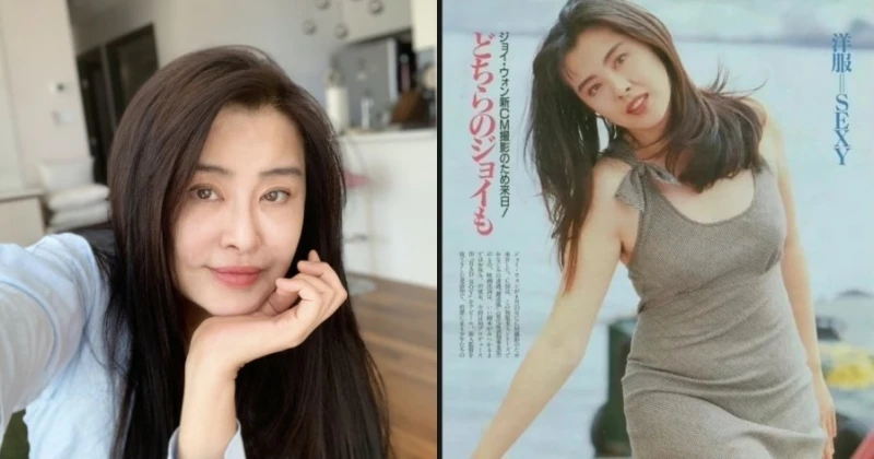 王祖賢純天然舊照出土 網夸:微胖天花板!