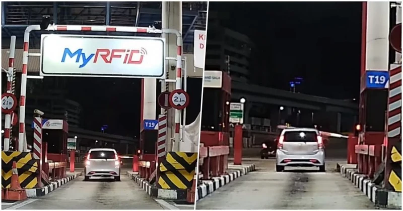 RFID「過不去」 車主「跳恰恰」撞杆硬闖