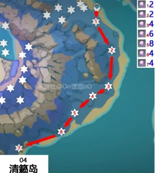 原神天雲草實176個詳細位置
