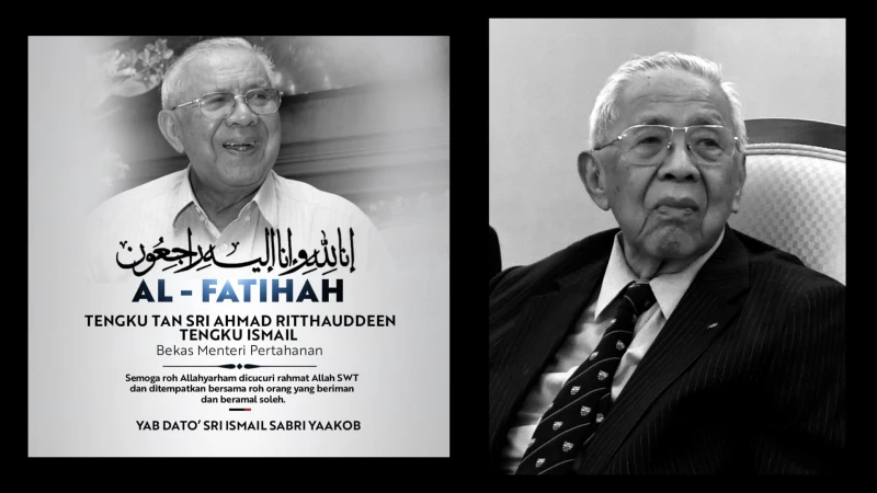 大馬前國防部長逝世　首相依斯邁沙比里發文致哀