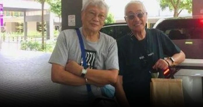 曾江與獅城好友 最後合照曝光