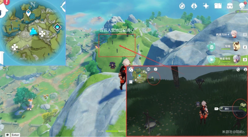 原神清心採集路線2023