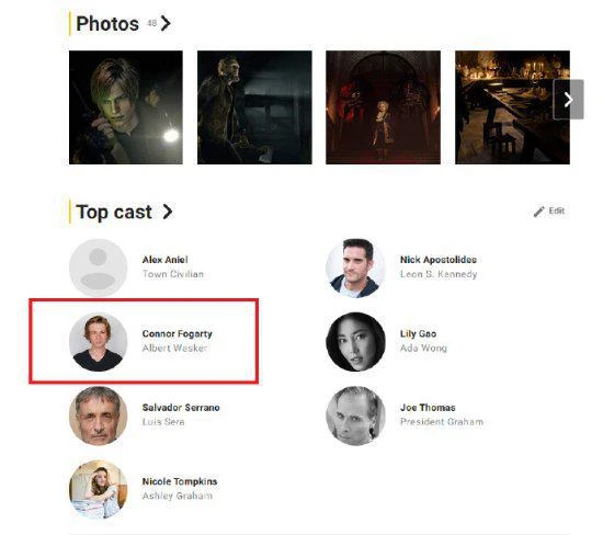期待！《生化危機4：重製版》威斯克或將登場