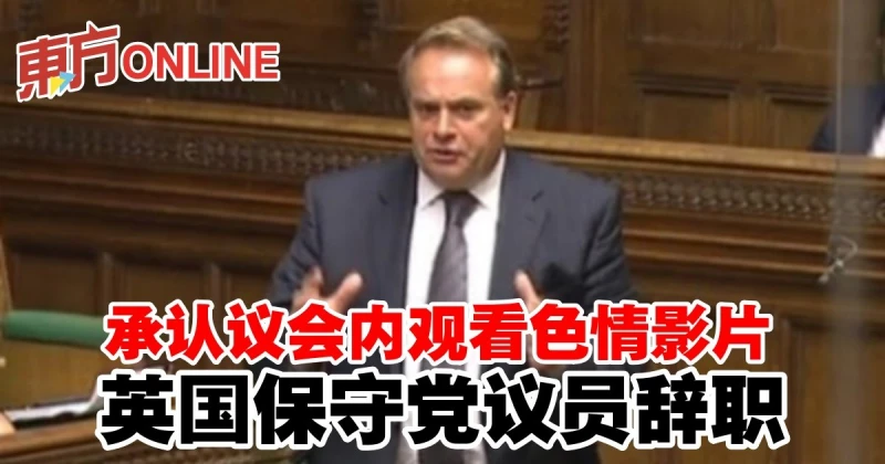 承認議會內觀看色情影片　英國保守黨議員辭職