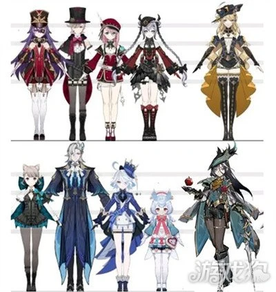 原神楓丹角色爆料一覽 全部角色立繪分享