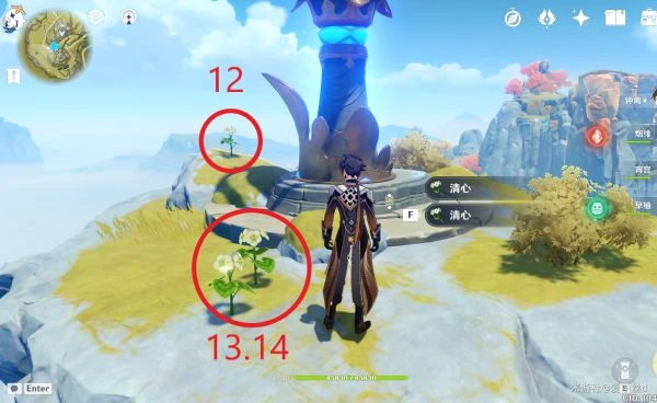 原神2023清心採集路線匯總