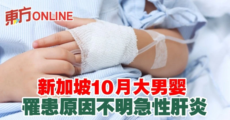 新加坡10月大男嬰　罹患原因不明急性肝炎