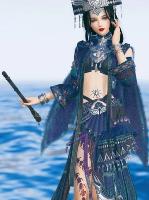 恐怖遊戲竟開始賣肉？小姐姐的紋身讓遊戲瞬間變味，收穫大量好評